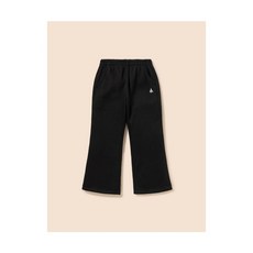 빈폴 키즈 BEANPOLE KIDS 니트라이크 여아 부츠컷 기모 팬츠 블랙 (BI5Y21G015) BI5Y21G015 190628