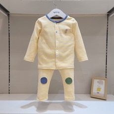 [아가방] 강남점* 50% 볼록볼록 귀여운 슬림핏 오픈내의/신축성좋아 편안한 착용감/안심 무형광