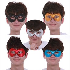 오페라가면 눈가면 무도회가면 파티 할로윈 무대 장식, 레드, 1개