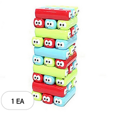 캐스비 보드게임 애벌레 스태커, 혼합색상, 1개