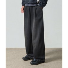 DIMITRI BLACK VLAD 원턱 피그먼트 페이드 워싱 스웻 팬츠블랙