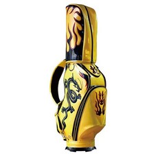【恩悠數位】NU 限量 高爾夫球袋, 黃火龍