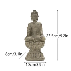 RAKKS 선 부처님 동상 장식 홈 거실 현관 차 방 동남 아시아 수지 공예, 01 RLF-B