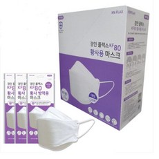 KF80 마스크 대형 경인플랙스 국내생산(1매), 블랙