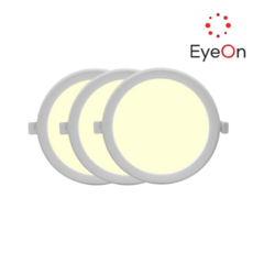 아이온 AS2년 6인치 다운라이트 15W 아주밝음 벌레방지 방습 플리커프리 매입등 매립등, 3개, 주백색(아이보리색)