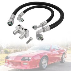 A/C 라인 키트 FIT 1982–1992 Camaro/Firebird LSX LS1 엔진 스왑 - 3세대 F-바디용 에어컨 변환 라인 - 스톡 LS1 배기 매니폴드용 아님 4, A/C 라인 키트 FIT 1982–1992 Camaro