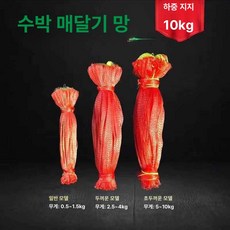 애플수박 그물망 수박망 호박망 빨간색 수박 포장용, 두꺼운, 35cm, 1개