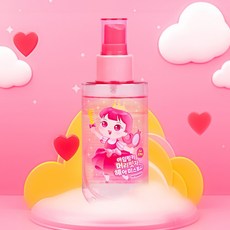 韓國Pink Princess 梳髮神器-順髮噴霧120ML，告別毛躁，展現柔順亮麗光澤, 1個, 120ml