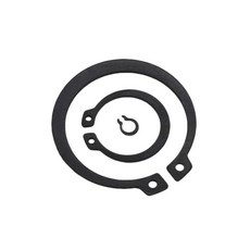 M3 스냅 M200 버클 외부 망간강 고정 서클립 클램프 검정색 샤프트용 탄성 65MN 유형, M3 50pcs