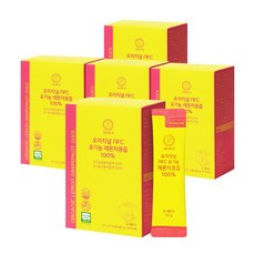 아르디엠 오리지널 NFC 유기농 레몬자몽즙 100% 착즙 레몬 자몽 원액, 5개, 280g