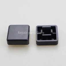 A14 용 20pcs 12x12x7.3mm PCB 순간 촉각 택트 미니 푸시 버튼 스위치 모듈 DIP 4PIN 사각 캡 포함, 01 다른, 04 black