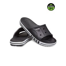 크록스 공식 성인 BAYABAND SLIDE BKW (25SUSL205392)
