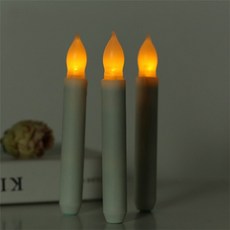 [핀도트]불면 바람 위험하니 소품 촛불은 프로포즈 리얼 LED 캔들 파티 캔들로 장식 꺼지고 진짜 성공해보자구요, 퍼플