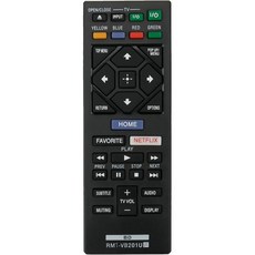 소니 블루레이 BD 디스크 DVD 플레이어 BDP-BX370 BDP-S1700 BDP-S3700 BDP-S6700 UBP-X700용 AIDITYMI T-루쿡 교체 리모컨, 소니 블루레이 BD 디스크 DVD 플레이어 BDP-BX