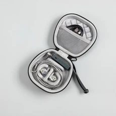 진짜 가죽 보호 쉘 스킨 케이스 커버 슬리브 iFi GO 바용, 03 Black box