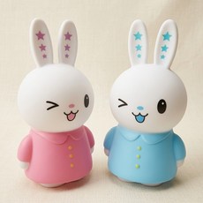 sg별토끼 말랑말랑 삑삑이 유아 아기 목욕놀이 샤워 인형 장난감, 블루