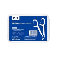 初珏 高分子超細牙線 家用盒裝, 1個, 1個, 1cm