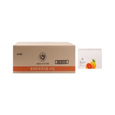초록마을 통째로 짜낸 자몽, 40개, 145ml