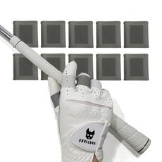 골프 손가락밴드 10개세트 실리콘 골프골무 미끄럼방지 굳은살 물집 핑거밴드, 10개, 그레이