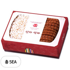 담미정 산자랑 약과랑 선물세트, 760g, 5개