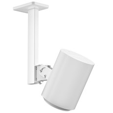 Sonos Era 100용 스피커 마운트 천장 – 경사 +15°/-30° &amp; 회전 ±90° 조절 가능한 브래킷 보다 좋은, 02 화이트