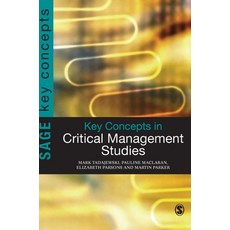 (영문도서) Key Concepts in Critical Management Studies Hardcover, Sage Publications Ltd, English, 9781849205689