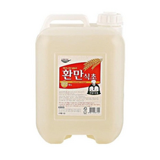 롯데 환만식초 /양조/식초/대용량/발효/샘표/업소용/업소/가게/식당/급식/학교/요리/조리/반찬/청소, 1개, 15L