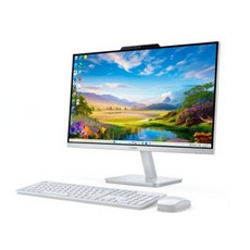 레노버 2024 A100 올인원 PC N-시리즈, Cloud Grey, 32GB, 512GB, WIN11 Home, F0J6000HKR