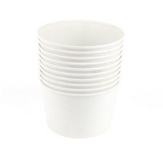 일회용용기 배달 종이 일회용 접시 용기 750ml 그릇 캠핑 포장 10P, 본상품