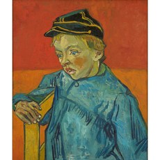 The Schoolboy (Camille Roulin) 아트포스터 감성선물 고흐, 그림만(매트지), 42x49.58