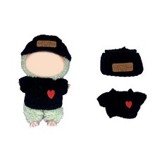 해외 Weklop 17cm 인형 옷인형 없음 귀여운 의상 액세서리 화이트 버드 드레스 작은 카와이 옷 세트 인형용스타일 15 미국매장정품+ 1893452, 스타일 1.