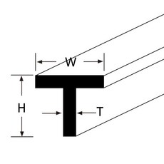 TFS T자 흰색 (6.4 / 600) 1팩(5개입), 1개