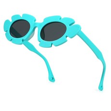 EYEBUDDY 아동용 유아 선글라스 만 3~8세 편광 자외선 차단 남아 및 여아용 야외 활동을 위한 세련된 선글라스 A04-아동용 선글라스-그린