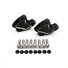 혼다 레블500 CMX 250 300 CMX500 핸들바 라이저 업 백 무브 브래킷 마운트 클램프 키트, 01 black