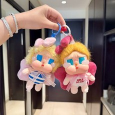 팝마트 크라이베이비 휴가 일기 시리즈 인형 인형옷 핑크 레드 리본 세트 인형제외, 핑크 리본 세트(인형제외), 1세대와 2세대는 보편적입니다