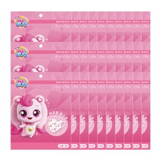 에블린 캐치티니핑 키즈 캐릭터 새부리형 마스크 초소형 30매, 하츄핑(핑크), 1개입, 30개