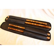 四支裝笛袋 中國笛袋 簫袋 黑色 72cm - 多樂器收納保護, 1個