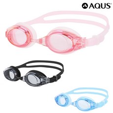 [아쿠스] 안티포그 자외선차단 생존수영 초등학생 어린이 수경 물안경, PINK, 1개