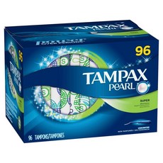 [TAMPAX] 펄 슈퍼 96 탐폰, 1개
