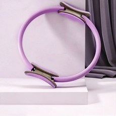 皮拉提斯環 阻力圈 約8公斤 手臂訓練 下肢訓練, 紫色, 1個