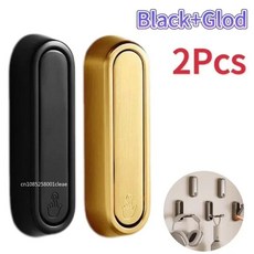 접이식 벽걸이 수건코트 걸이 후크 장식용 주방욕실 무광택 수건 수납 정리함