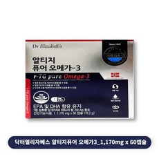 닥터엘리자베스 알티지 퓨어 오메가3, 30정, 2개