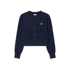 브랜드정품 리 LEE 우먼 라운드넥 가디건 네이비 238137