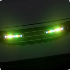 풍력 LED 라이트 2P세트 컬러믹스, 1개