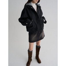 8 seconds 후디드 아우터 - 네이비 255156