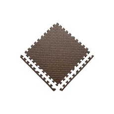 EVA木紋巧拼地墊，防滑安全防護，寶寶遊戲爬行必備，易清潔木紋巧拼地墊, 【邊條】咖啡色-只有邊條，若要巧拼請下單巧拼選項, 1個