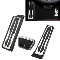 BMW 3 시리즈 G20 G21 2020-2026 좌핸들 차량용 페달 커버 3개 세트 (가속 브레이크 풋 레스트), 기타
