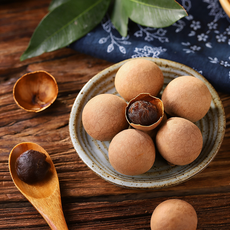 즉석용 껍질 그대로 말린 용안육, 2개, 500g