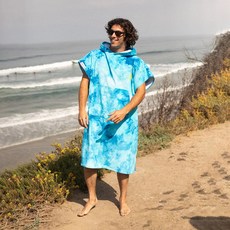 LEUS衝浪品牌毛巾衣 厚磅數禦寒高吸水浴巾衣 衝浪潛水保暖 海灘必備, 1個, CHRIS BENCHETLER聯名 款, CHRIS BENCHETLER聯名 款