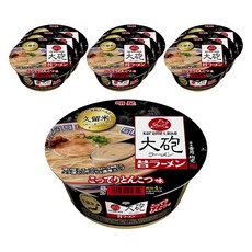 묘조 타이호 옛날 라멘 진한 돈코츠 맛 128g, 10개